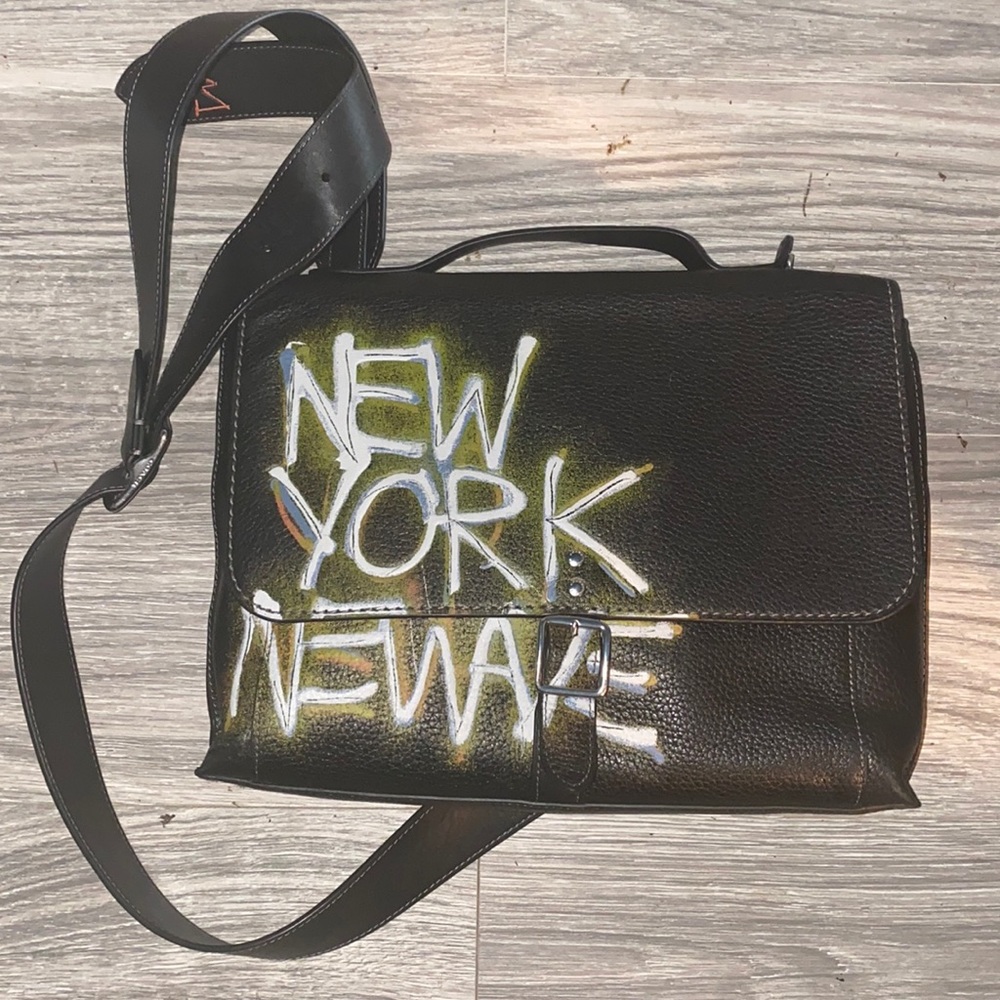 Coach X Jean-Michel Basquiat Rogue Messenger